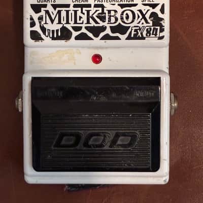 DOD Milk Box Compressor FX84 White 1990s | Reverb