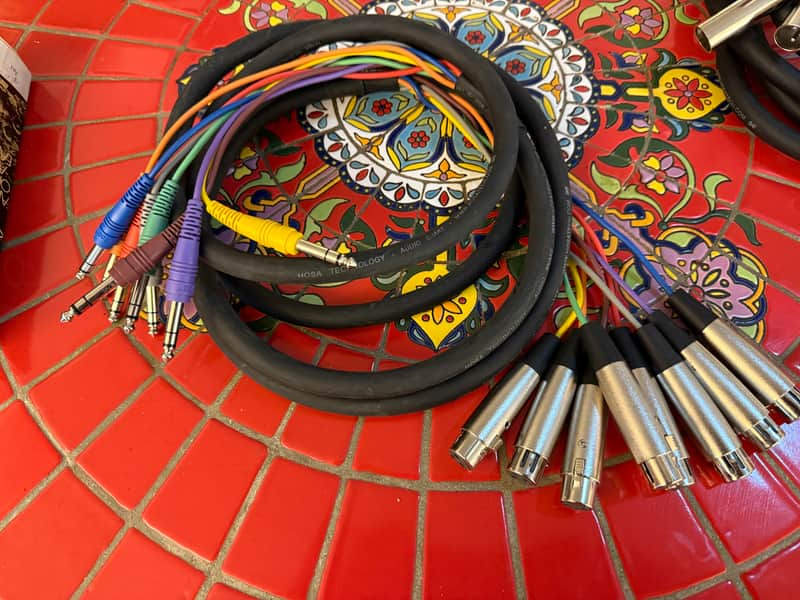 Hosa 12 ft XLR Female to TRS Snake image 1