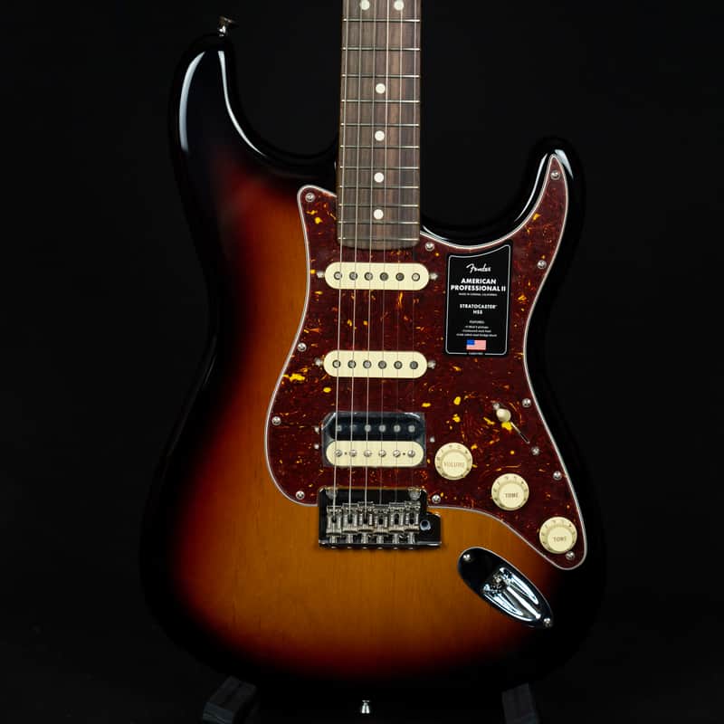 Fender American Professional II HSS Stratocaster Rosewood Fingerboard 3-Color Sunburst 2022 (US22110852) image 1