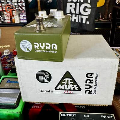 Ryra The Tri-Pi Muff Fuzz/Distortion Effect Pedal ( Made in USA) New Old Stock image 14