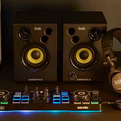 Hercules DJStarter Kit with Controller, Speakers and Headphones image 2