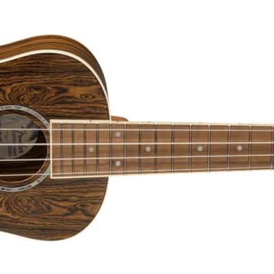 Fender Zuma Exotic Concert Ukulele, Walnut Fingerboard, Bocote image 2