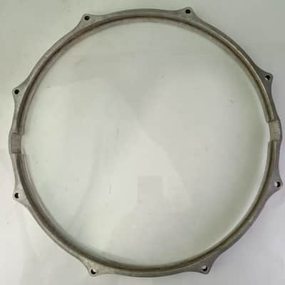 Leedy 14"All-In-One" Snare Drum Resonant Rim/Hoop Die-Cast Aluminum Indianapolis image 7