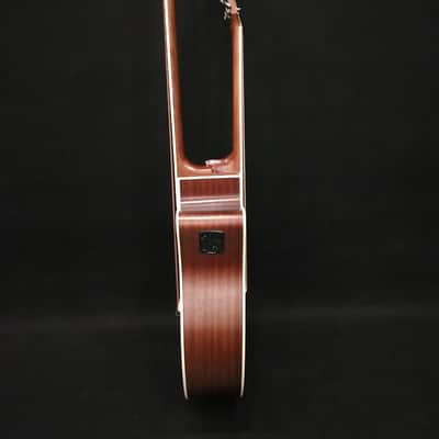 Busuyi Guitar 4 String Bass 6 String Lead Acoustic, Travel Acoustic Guitar with  Hard Case image 3