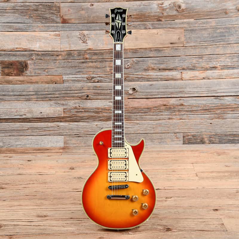 Greco Les Paulスタイル エレキギター Greco EG-600P Triple Pickup Les Paul Ebony 1982 – Soul Drifter Guitars