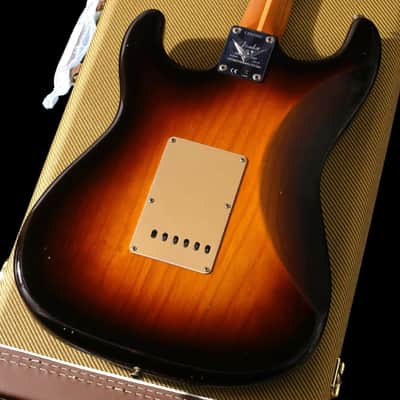 Fender Custom Shop LTD 70th Anniversary 1954 Stratocaster Journeyman Relic Wide Fade Chocolate [LXX0193] (06/01) image 7