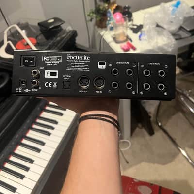 Focusrite Clarett 4Pre Thunderbolt Audio Interface 2010s - Red image 6