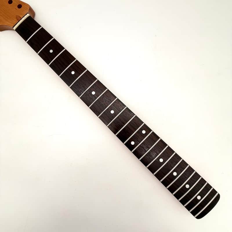 HooDoo Stratocaster Neck Rosewood/Roasted Maple Lefty Nitro hsn6420 image 1