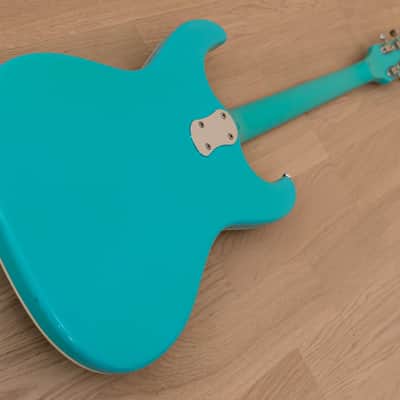Mosrite Ventures Model Yuzo Kayama Signature Seafoam Green, Mint w/ Case & Strap, Japan Kurokumo image 13