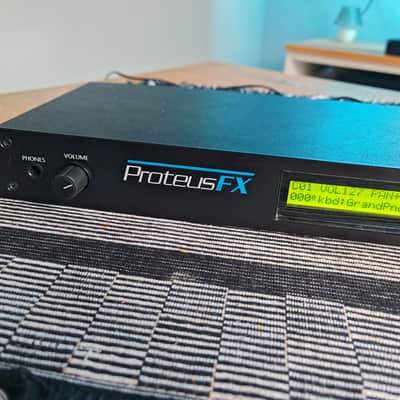 E-MU Systems Proteus FX Rackmount 32-Voice Module 1994 - Black image 4