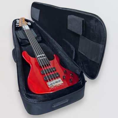Sadowsky MetroExpress 24-Fret Modern Morado Board 5-String Electric Bass Guitar - Candy Apple Red image 13