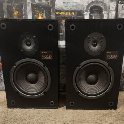 Sony Sony Model SS-U3030 Speakers 90s  - Wood image 3