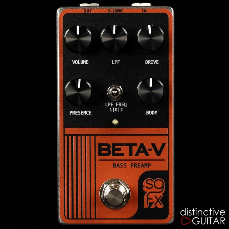 SolidGoldFX Beta V - Bass Preamp and Overdrive image 1