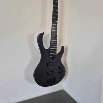 Ibanez BTB625EX-BKF Iron Label 2023  - Black Flat