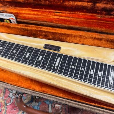 1962 Fender Deluxe 8-String Lap Steel w/OHSC, Hang Tags, Accessories image 14