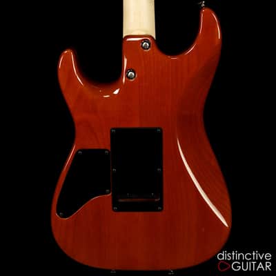 Tom Anderson Drop Top HSS Figured Walnut Honey Burst Shaded Edge image 11