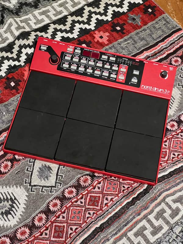 Nord Drum 3P 6-Channel Modeling Percussion Synthesizer 2016 - Present - Red image 1