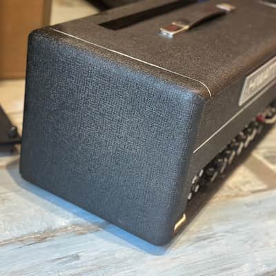 1972 Hiwatt DR103 Custom 100 2-Channel 100-Watt Guitar Amp Head 1969 - 1984 - Black image 4