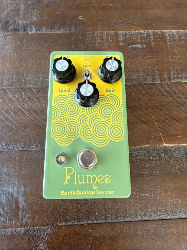 EarthQuaker Devices Plumes Signal Shredder Overdrive Pedal (Early 2019 SN #6590) image 1