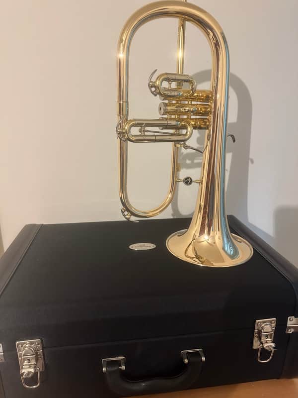 Antoine Courtois Flugelhorn 154 - Lacker image 1