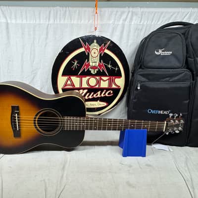 Journey Instruments Overhead OF420B1 of-420 Collapsible Travel Acoustic Guitar with Soft Case image 1