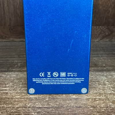 Wampler Ego Compressor V1 (Large Logo) 2010s - Blue image 6