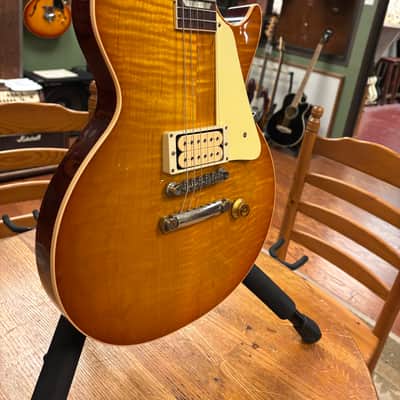 2023 Gibson Custom Shop Les Paul Standard ‘58 Reissue VOS TRG Stinger Series Lemon Burst image 3