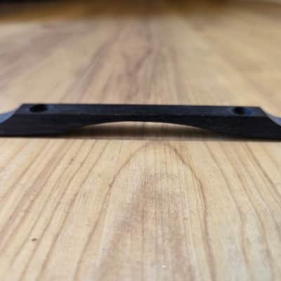 Vintage Early 1960's Gretsch Rocking Bar Ebony Bridge Base! image 2