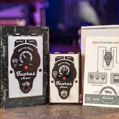 Taurus Servo v1 Guitar Enhancer – Boost / Buffer Pedal – Mint with Box imagen 5