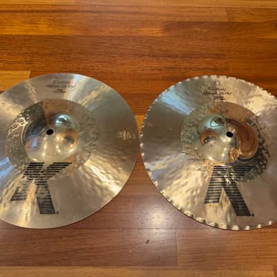 Zildjian 13.25" K Custom Hybrid Hi-Hat Cymbals (Pair) 2006 - Present - Traditional / Brilliant image 1