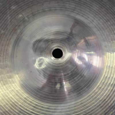 Used Vintage Ludwig Standard Paiste Hi Hat Cymbals 14" 642/682 grams - Fair image 7