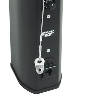 (6) Rockville WET ARRAY 5 BLACK Line Array Speakers For church/School/Auditorium image 11
