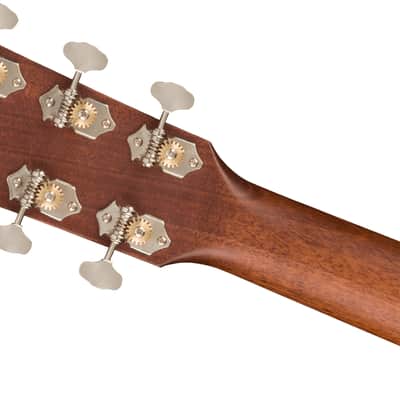 Fender PO-220E Orchestra 3-Tone Vintage Sunburst Acoustic Guitar with Case - Demo image 8