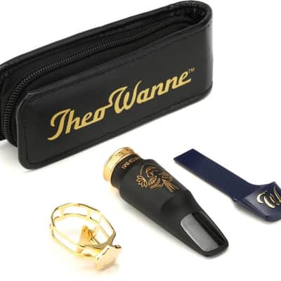 Theo Wanne Lakshmi Alto Saxophone Mouthpiece - 6 Hard Rubber image 2