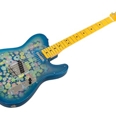 Fender Custom Shop Vintage '68 Telecaster NOS MN - Blue Flower image 13