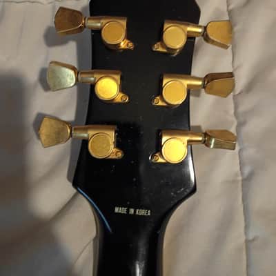 Epiphone Les Paul Custom 1989 Ebony Gold HH MIK Rare image 7