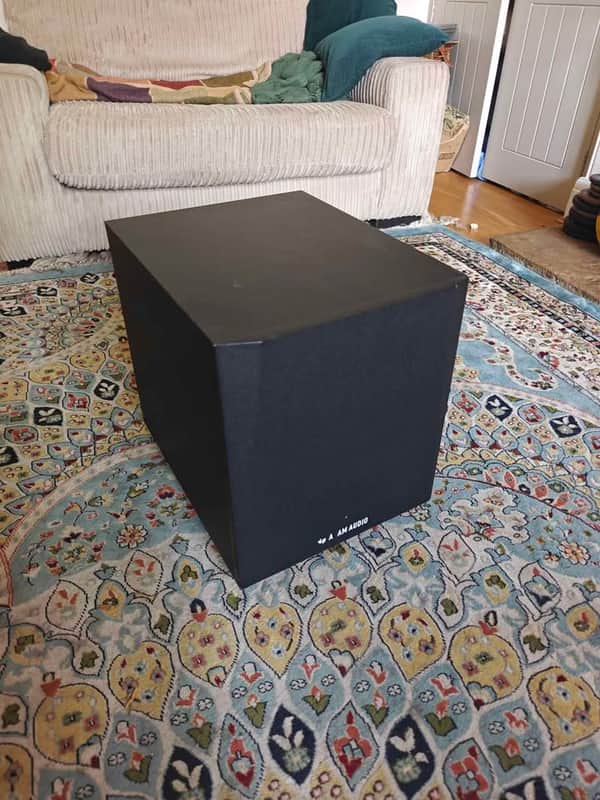 ADAM Audio T10S Active Subwoofer 2020 - Present - Black image 1
