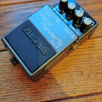 Boss RV-2 Digital Reverb (Dark Gray Label) 1987 - 1989 - Gray image 3