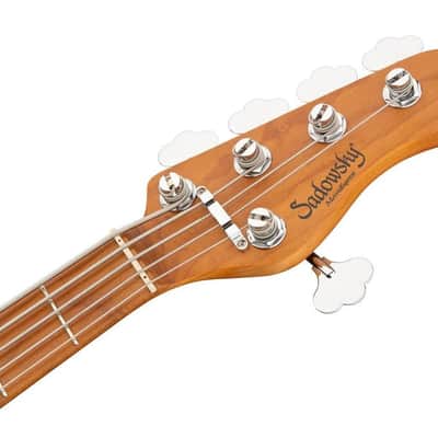 Sadowsky MetroExpress 5-String 24-Fret Modern Bass Roasted Maple Fingerboard 5-String Solid Olympic White image 4