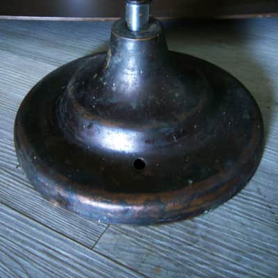 Vintage RARE 1920's brass model microphone floor stand Atlas Shure Electro Voice RCA image 10