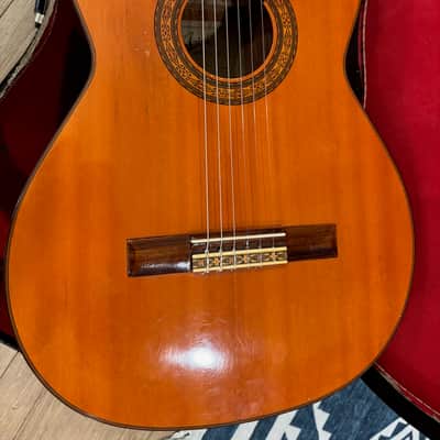 Vintage 60's Ariel (Aria) Model 80 Classical guitar MIJ image 2