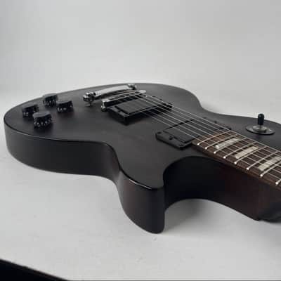 2013 Gibson Les Paul LPJ Chocolate Electric Guitar Only READ See Desc image 12