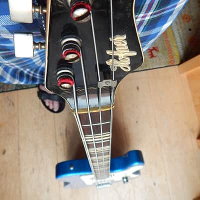 Hofner Telecaster Bass 60s - Sternenblau image 22