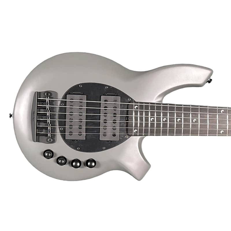 Ernie Ball Music Man Bongo 6 HH, Titan Grey/ Ebony *IN STOCK* image 1