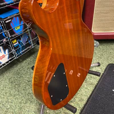 Dean Soltero Standard guitar in trans amber - Made in Korea image 25