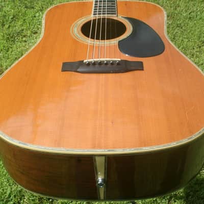 1975 Yairi YW-600 Dreadnought Guitar New Jacaranda Natural+Hard Case image 18