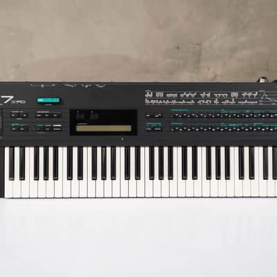 Yamaha DX7 II FD Digital Synthesizer w/ DX100 #58880 image 2