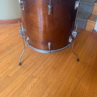 RARE Tama Superstar Mahogany 20 x 18" Floor Tom Drum image 7