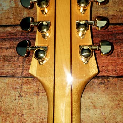 Epiphone Sheraton Korean 1989 Maple with BIG upgrades Semi Hollow Guitar image 6
