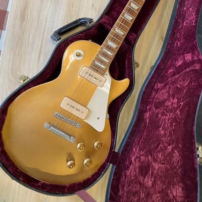 Gibson Les Paul gold top reissue 56 2004 - Gold top image 1
